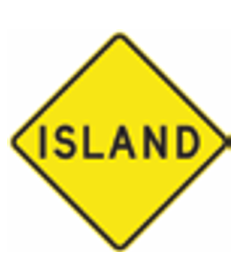 Raised-area-on-road-29