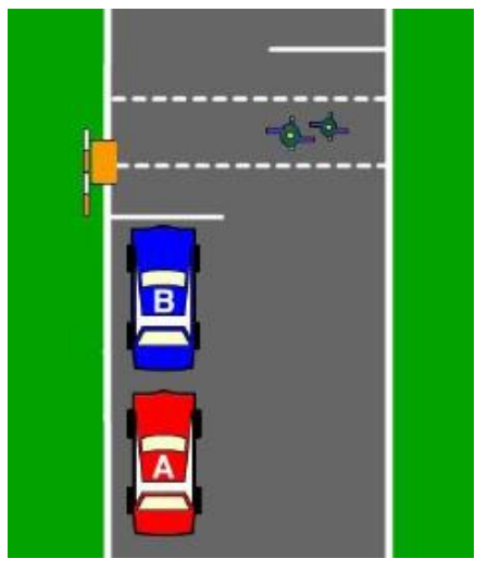 Stop-behind-Car-B-32